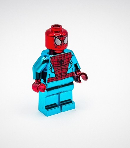 Lego cromo blu rosso spiderman - lego,