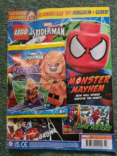 Lego spiderman magazine - lego,