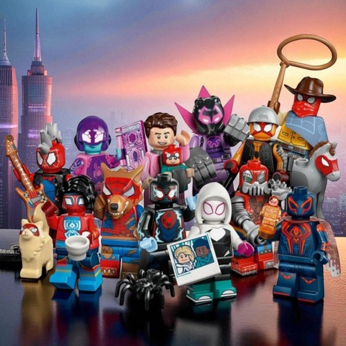 Lego minifigures spider man - minifigures, spider-man