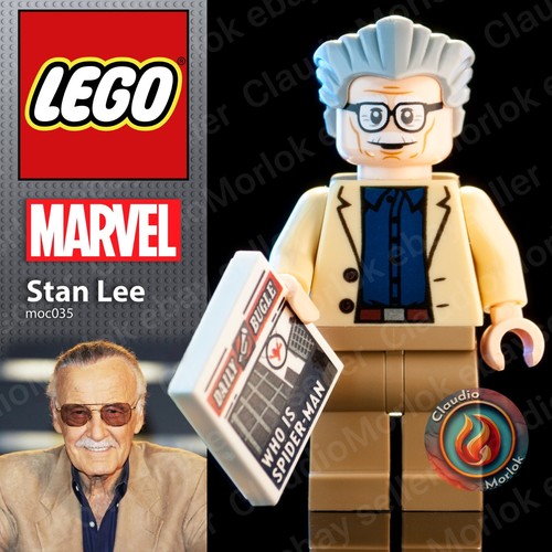 Lego stan lee minifigure - stan,
