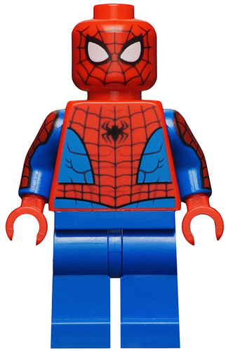 Lego minifigure spider man - lego, "spider-man"