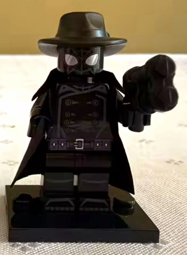 Spider man noir minifigure - spider-man,