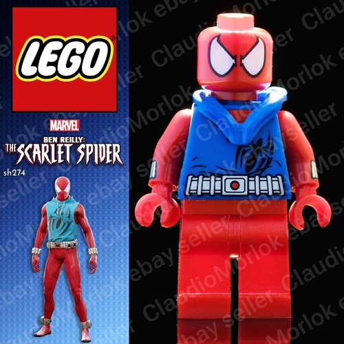 Lego scarlet spider sh274 - scarlet,