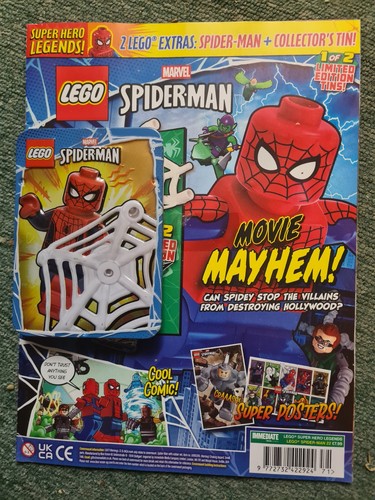 Lego spiderman magazine issue - spiderman,