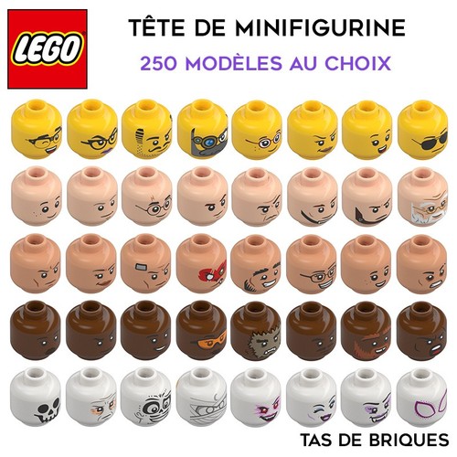 Lego minifigure testa - minifigure,